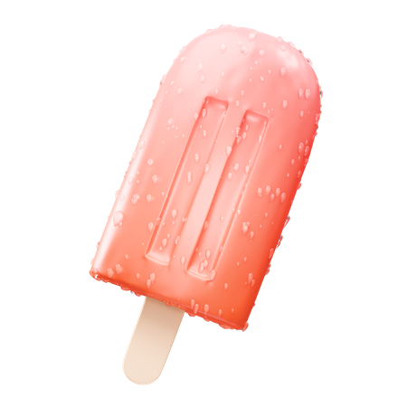 Glace à l'eau  3D Icon