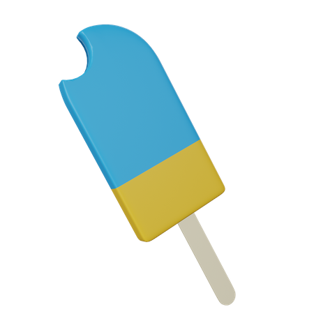 Glace à l'eau  3D Icon