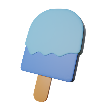 Glace à l'eau  3D Icon