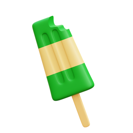 Glace à l'eau  3D Icon