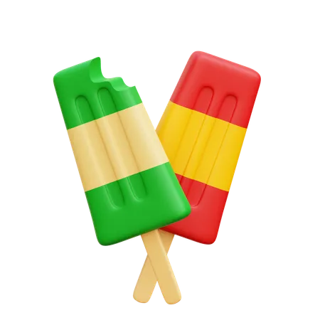 Glace à l'eau  3D Icon