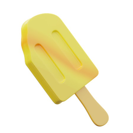 Glace à l'eau  3D Icon