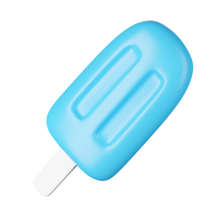 Glace à l'eau  3D Icon