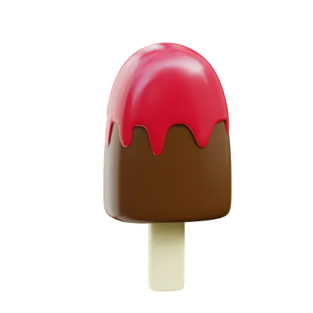 Glace à l'eau  3D Icon