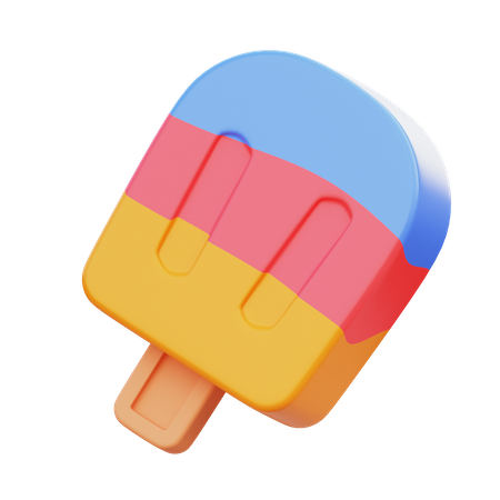 Glace à l'eau  3D Icon