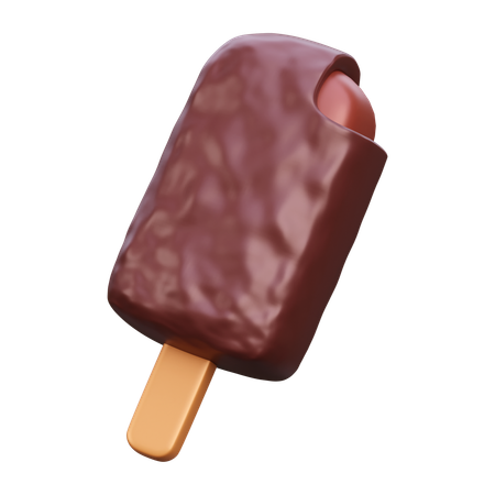 Crème glacée au chocolat  3D Icon