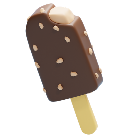 Crème glacée au chocolat  3D Icon