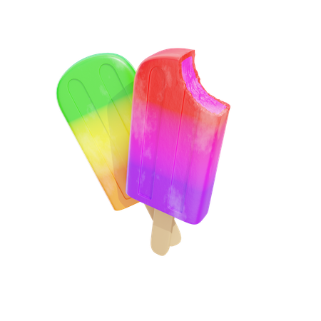 Glace aux fruits tropicaux  3D Icon