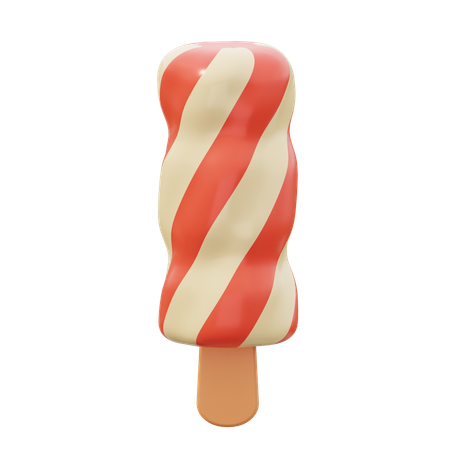 Glace torsadée  3D Icon