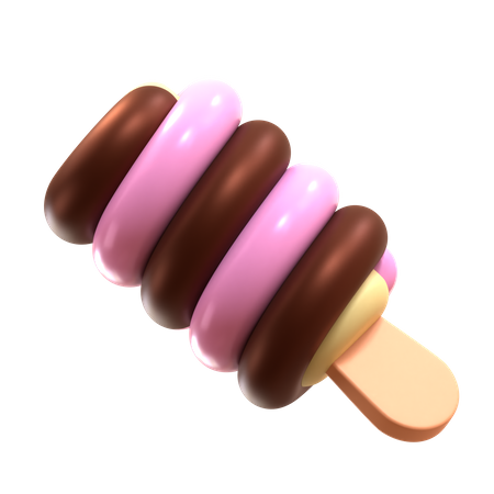 Glace torsadée  3D Icon