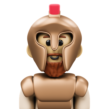 Gladiator Avatar  3D Icon