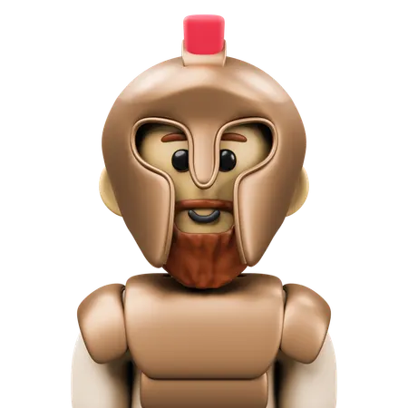 Gladiator Avatar  3D Icon