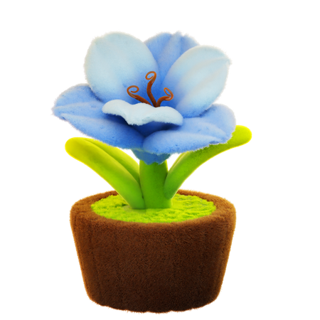 Gladiolus Flowers  3D Icon