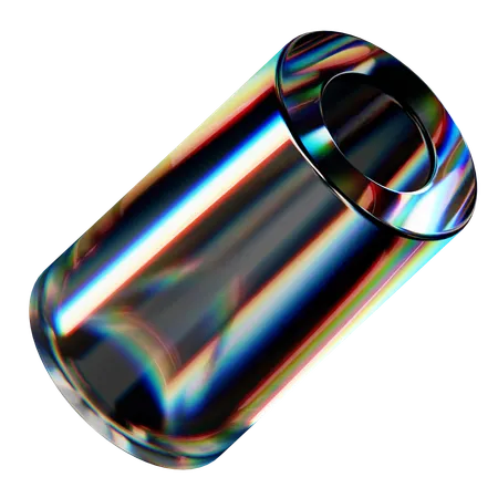 Abstrakte Glasform  3D Icon