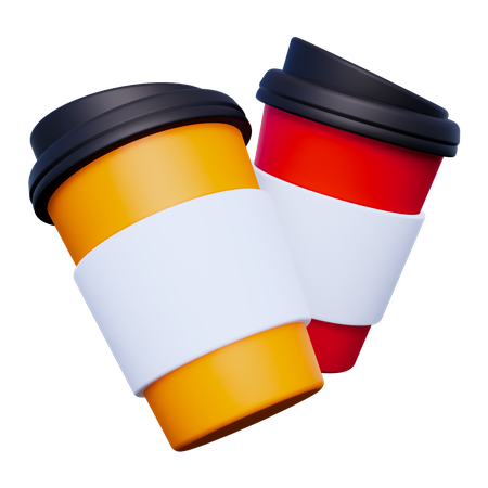 Glas trinken  3D Icon