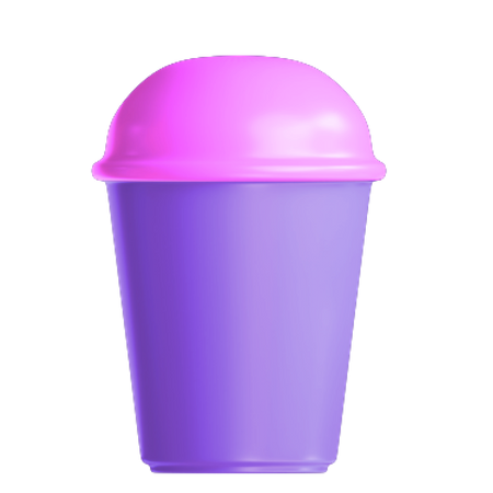 Glass  3D Icon