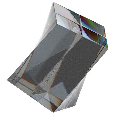 Glass Abstract  3D Icon