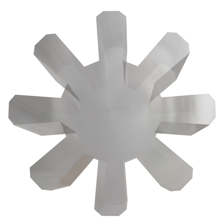 Glass Acogwheel Abstract  3D Icon