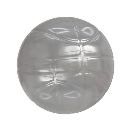 Glass Basket Ball Abstract  3D Icon