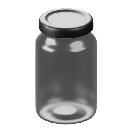 Glass Bottle  3D Icon
