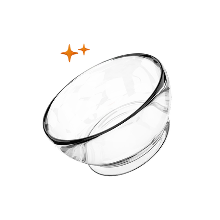 Glass Bowl  3D Illustration