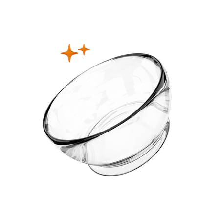 Glass Bowl  3D Illustration