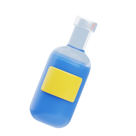 Glass Cleaning Spray  3D Icon