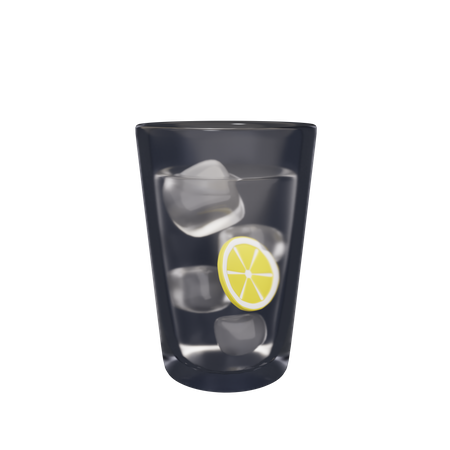 Glass Cup  3D Icon