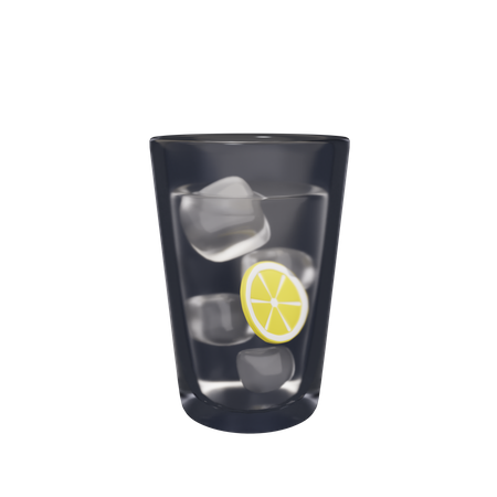 Glass Cup  3D Icon