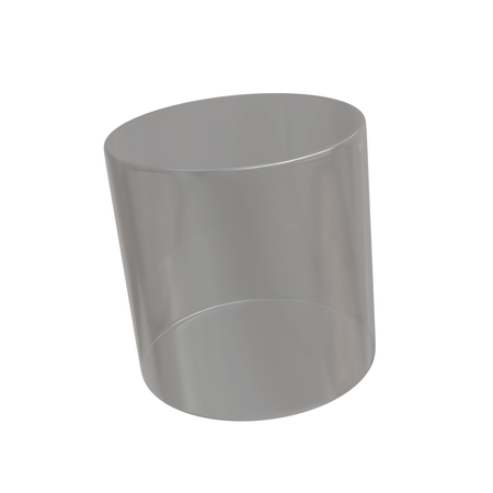 Glass Cylinder  3D Icon