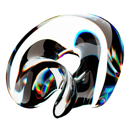 Glass Dispersion  3D Icon