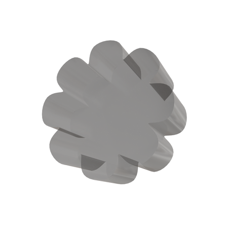 Glass Flower Abstrack  3D Icon