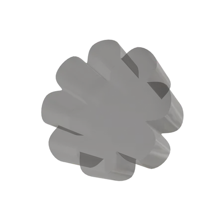 Glass Flower Abstrack  3D Icon