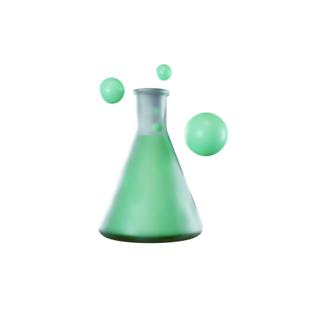 Glass lab  3D Icon