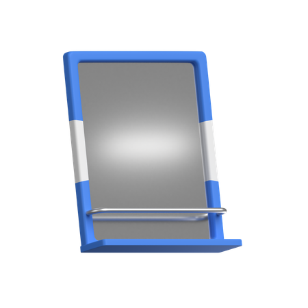 Glass Mirror  3D Icon