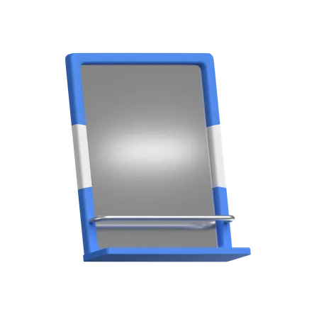 Glass Mirror  3D Icon