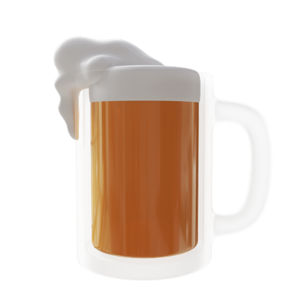 Glass of Beer  3D Icon