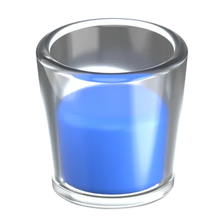 Glass of Water  3D Icon