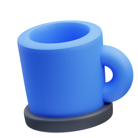 Glass Of Water  3D Icon
