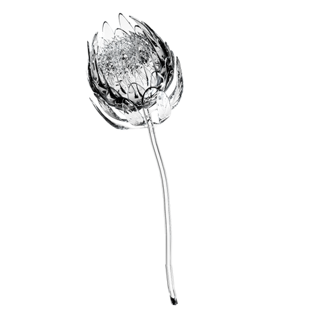 Glass Protea Flower  3D Icon