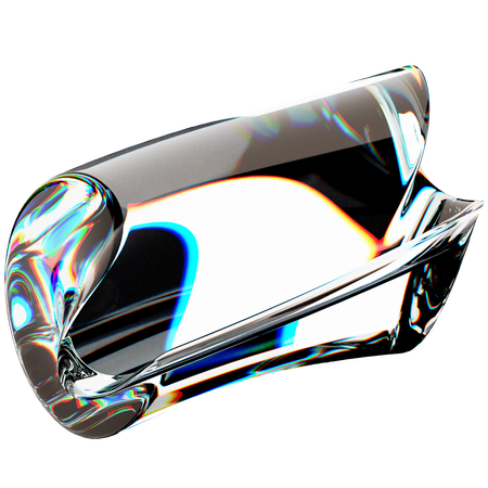 Glass Shape  3D Icon