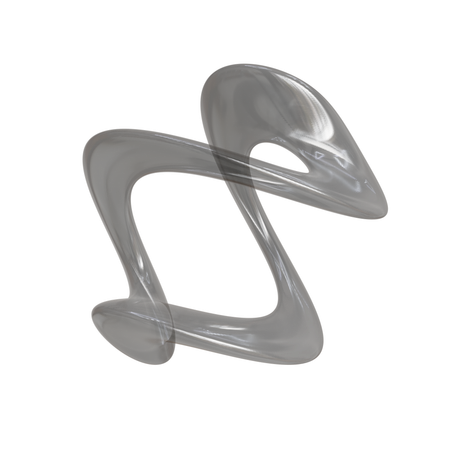 Glass Shape Abstrack  3D Icon
