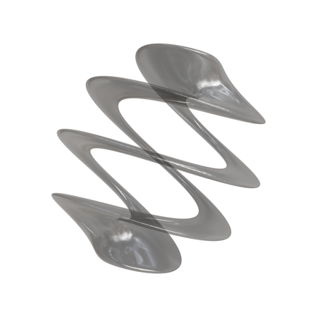 Glass Shape Unik Abstrack  3D Icon