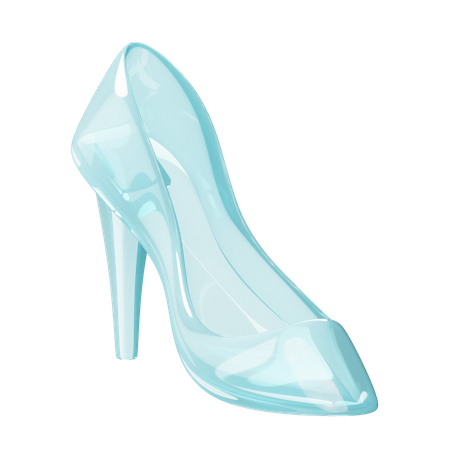 Glass Slippers  3D Icon