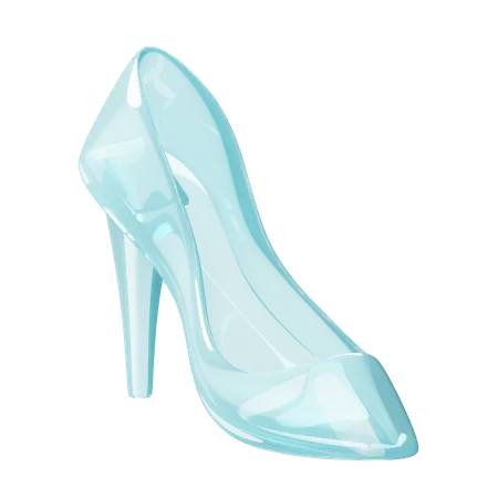 Glass Slippers  3D Icon