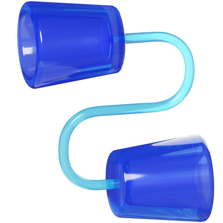 Glass Telephone  3D Icon