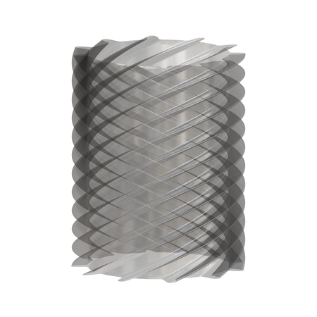 Glass Tornado Abstract  3D Icon