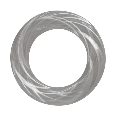 Glass Torus Abstract  3D Icon