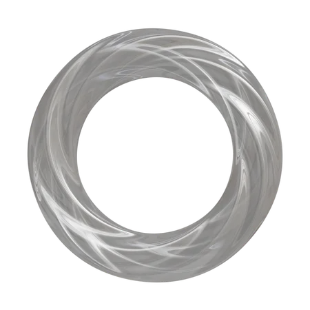 Glass Torus Abstract  3D Icon