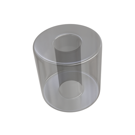 Glass Torus Abstract  3D Icon